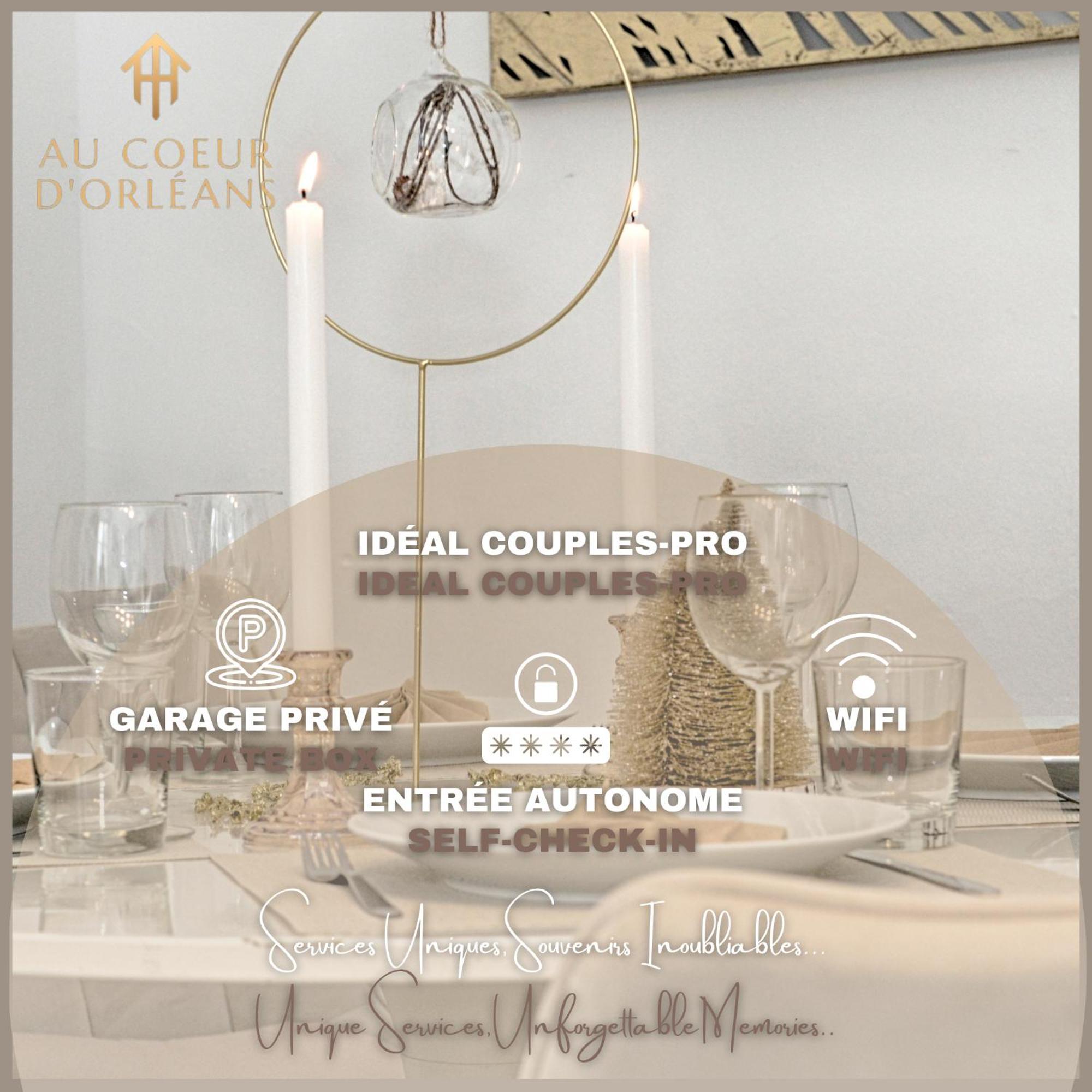 Le Nid Cosy -Au Coeur D'Orleans Lägenhet Exteriör bild