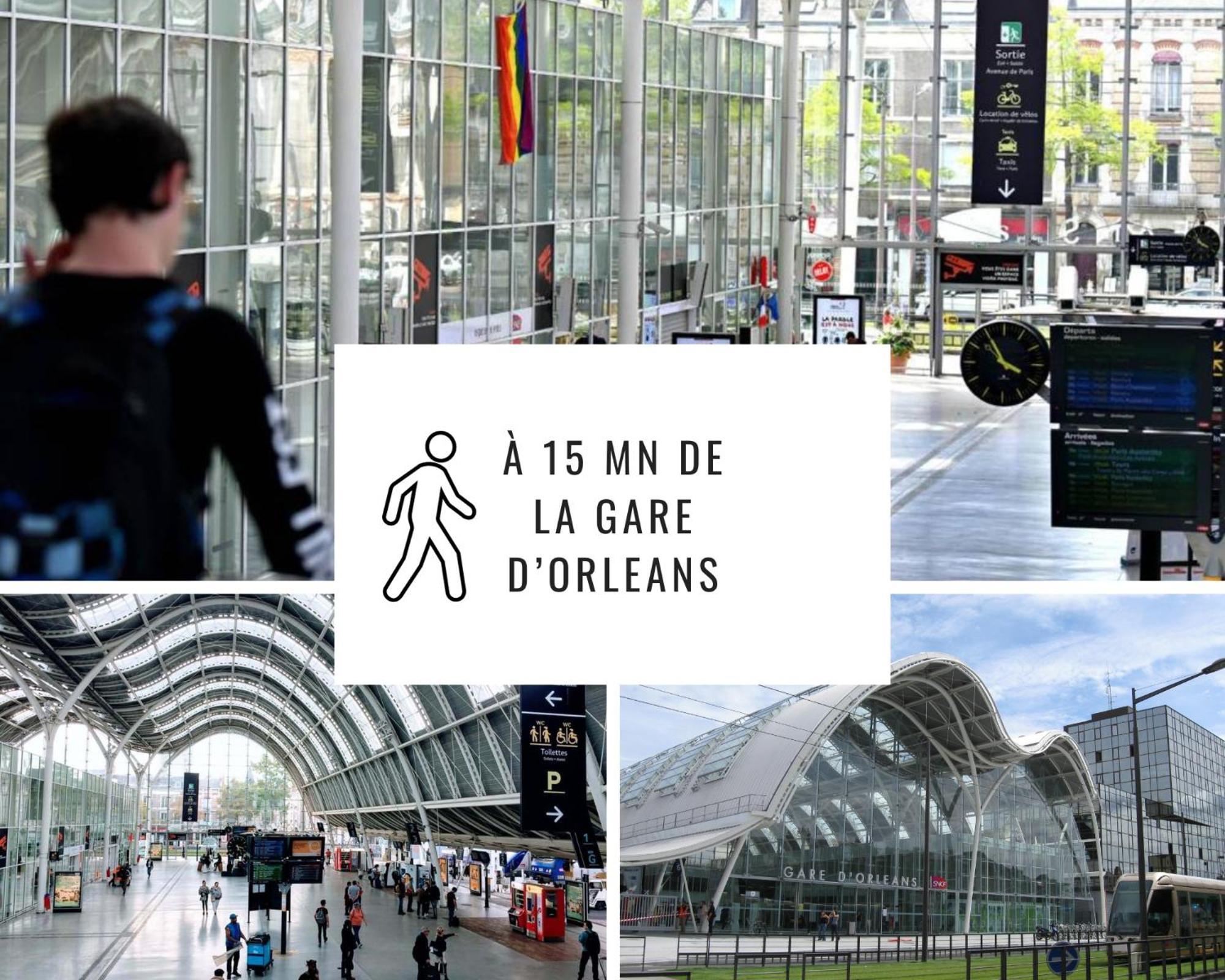 Le Nid Cosy -Au Coeur D'Orleans Lägenhet Exteriör bild